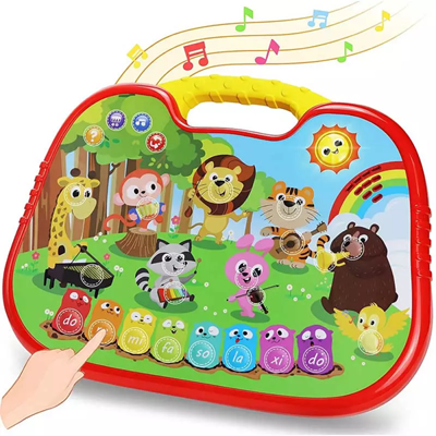 اسباب بازی تبلت موزیکال حیوانات LEARNING FUN AMAZING WORLD OF ANIMALS FINGER READER_اسباب بازی